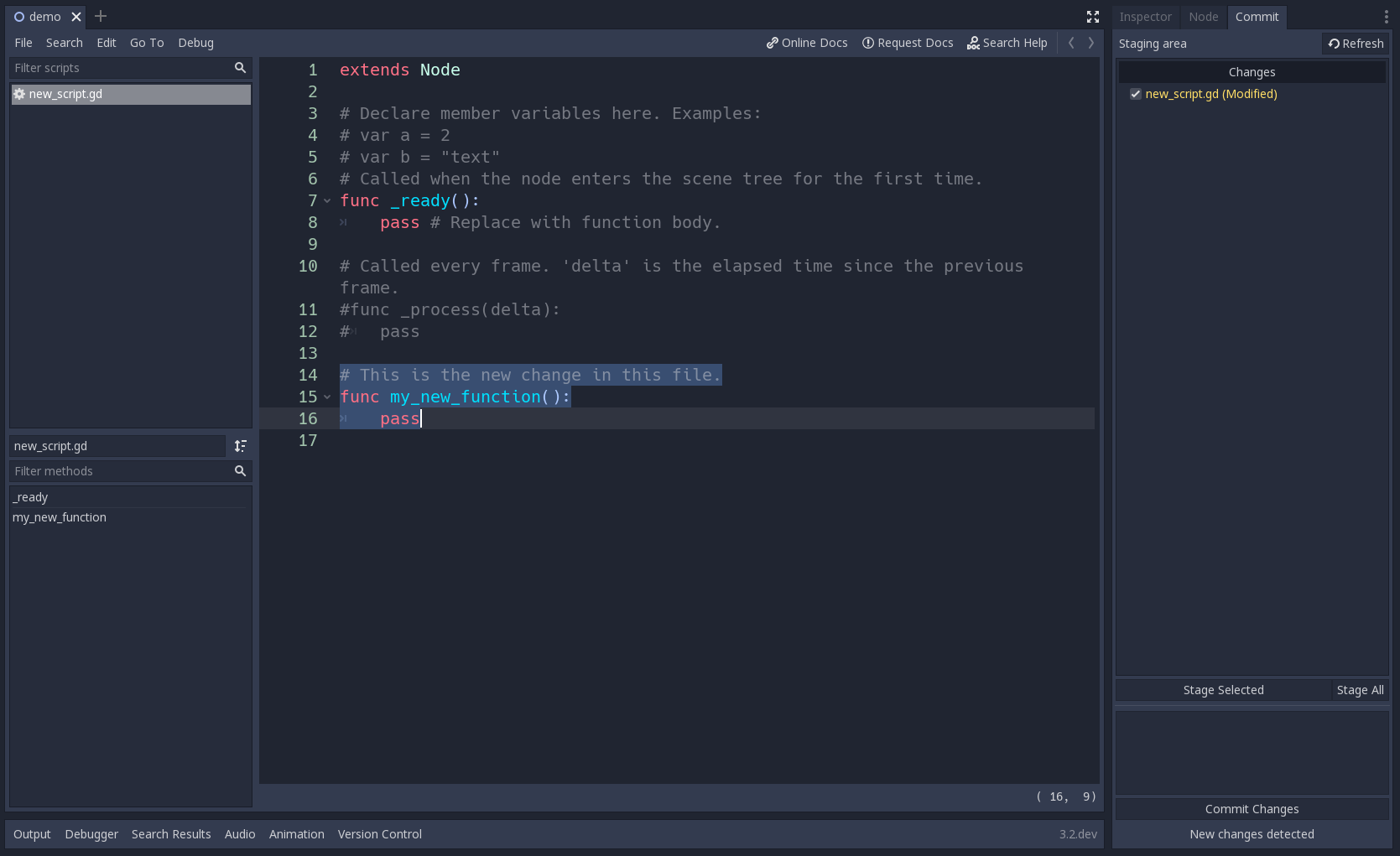 Git plugin v1 - godotengine/godot-git-plugin GitHub Wiki
