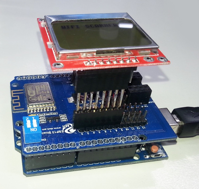 Duinotech WiFi Scanner Jaycar Electronics New Zealand