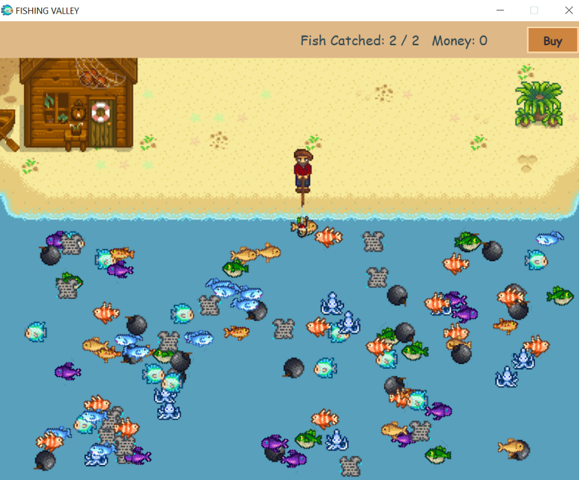 GitHub JinDamanee2544/FishingValley Fishing Game for Academic Java