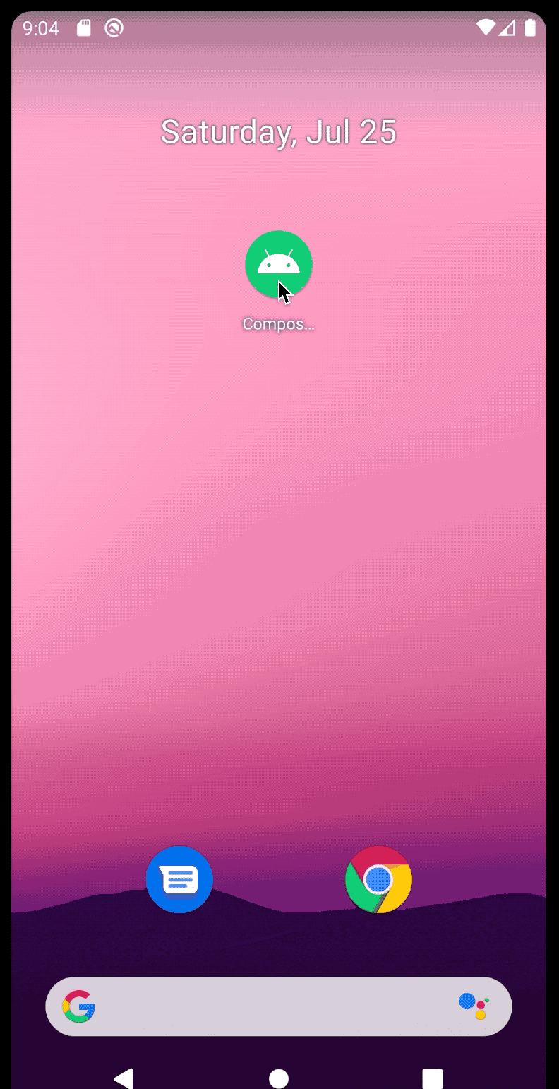 Await next frame in Jetpack Compose