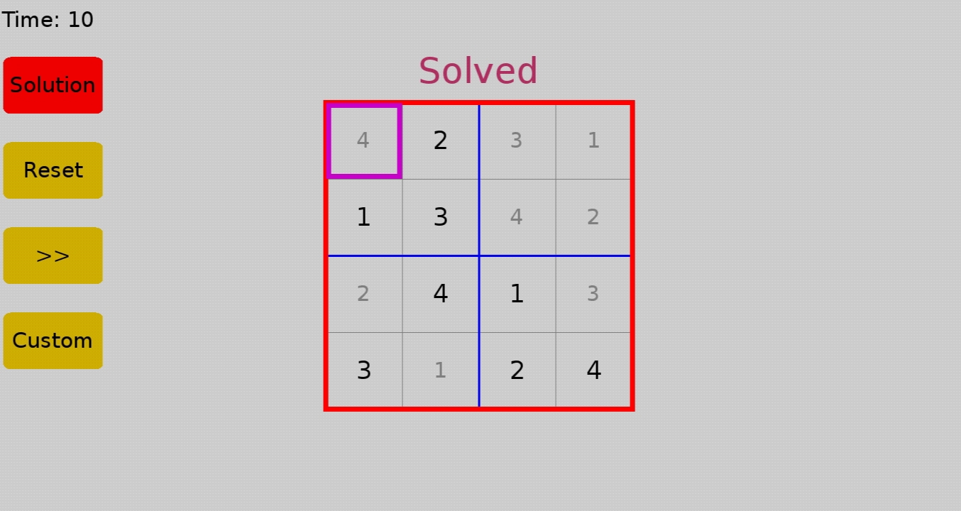 GitHub KKelvin/SudokuGUI A sudoku game where a user tries to solve the sudoku puzzle