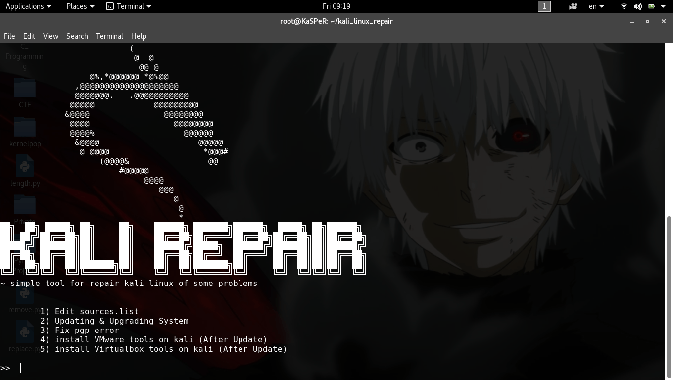GitHub - KHPROG55/Kali-Linux-Repair: simple tool for repair kali