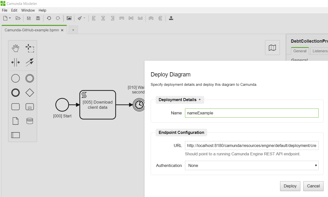 GitHub KamilWitkowski7/Camundademo Demo showing usage