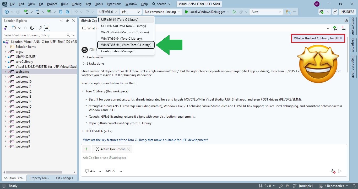 Visual Studio For Uefi Shell