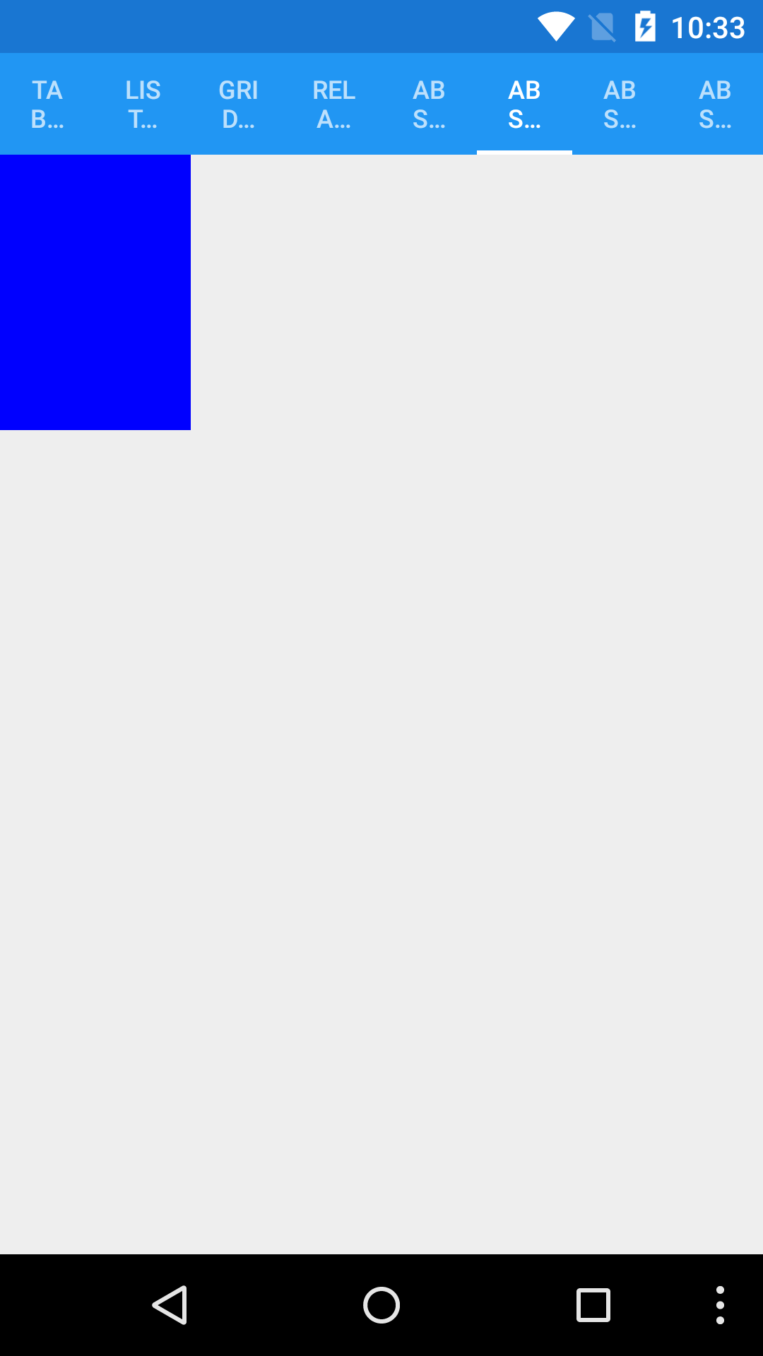 Absolute layout and relative layout Xamarin forms