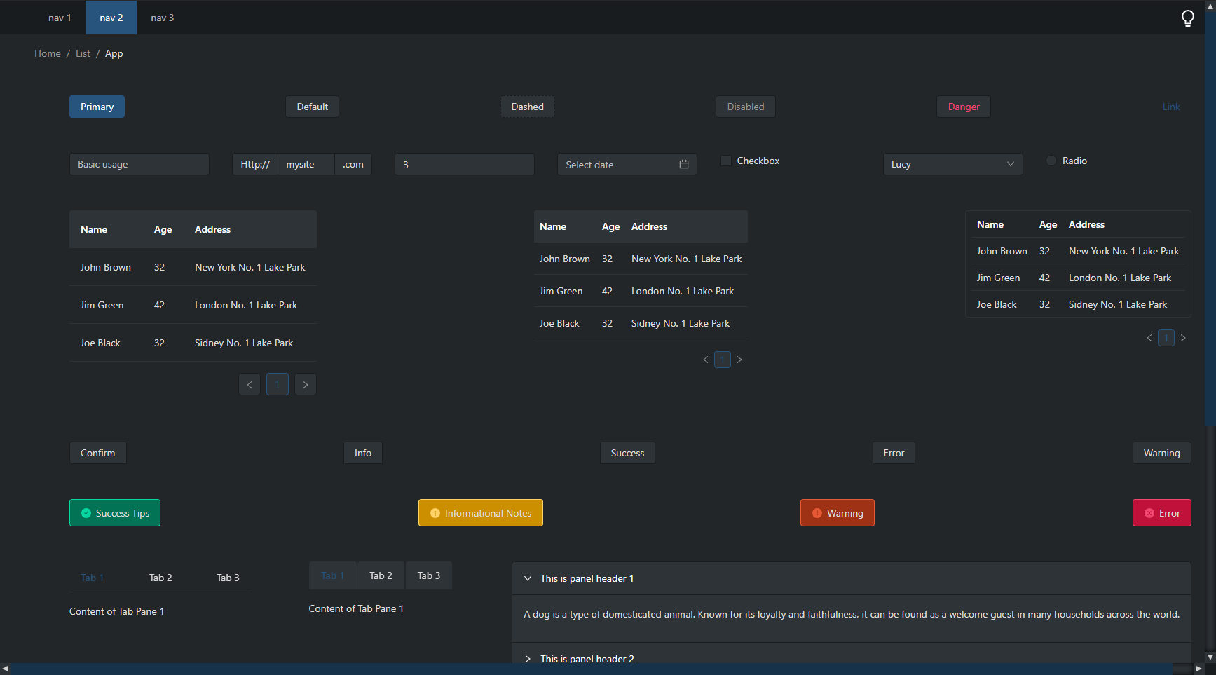 GitHub Kuechlin/antdarktheme Dark Theme variables for Ant Design