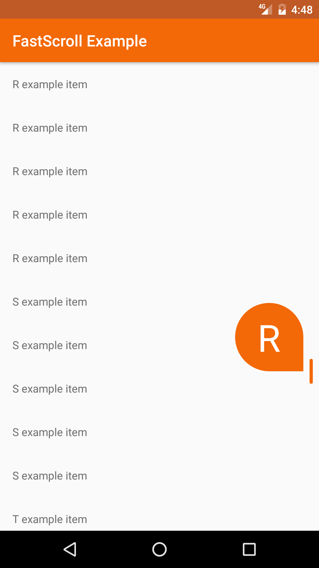 FastScroll A ListViewlike FastScroller for An codeKK AndroidOpen