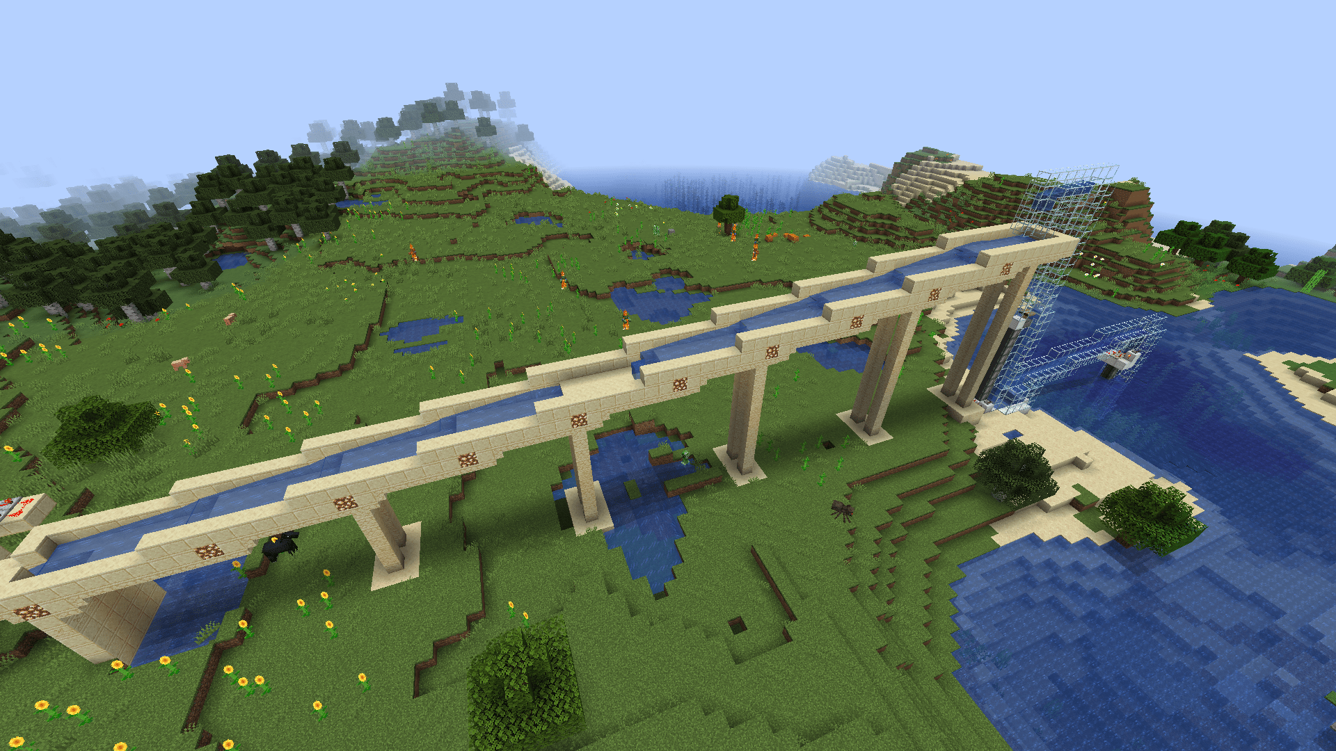 Fluid Physics [Fabric] Mods Minecraft