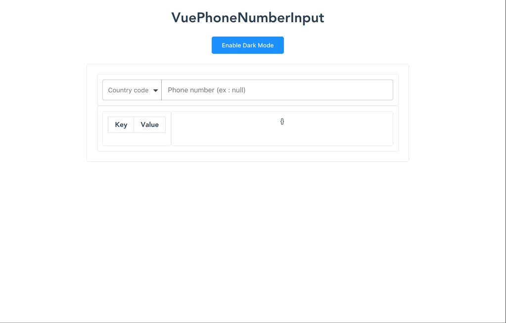 vuephonenumberinput npm