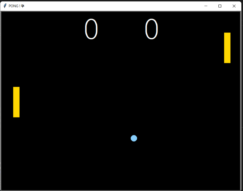 GitHub MdSalim2001/PythonPingPong Classic Pingpong Game made with