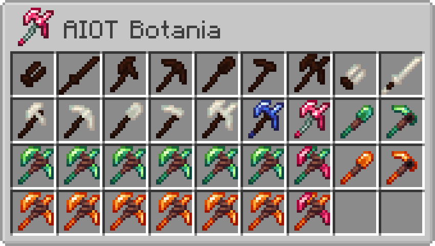AIOT Botania Mods Minecraft