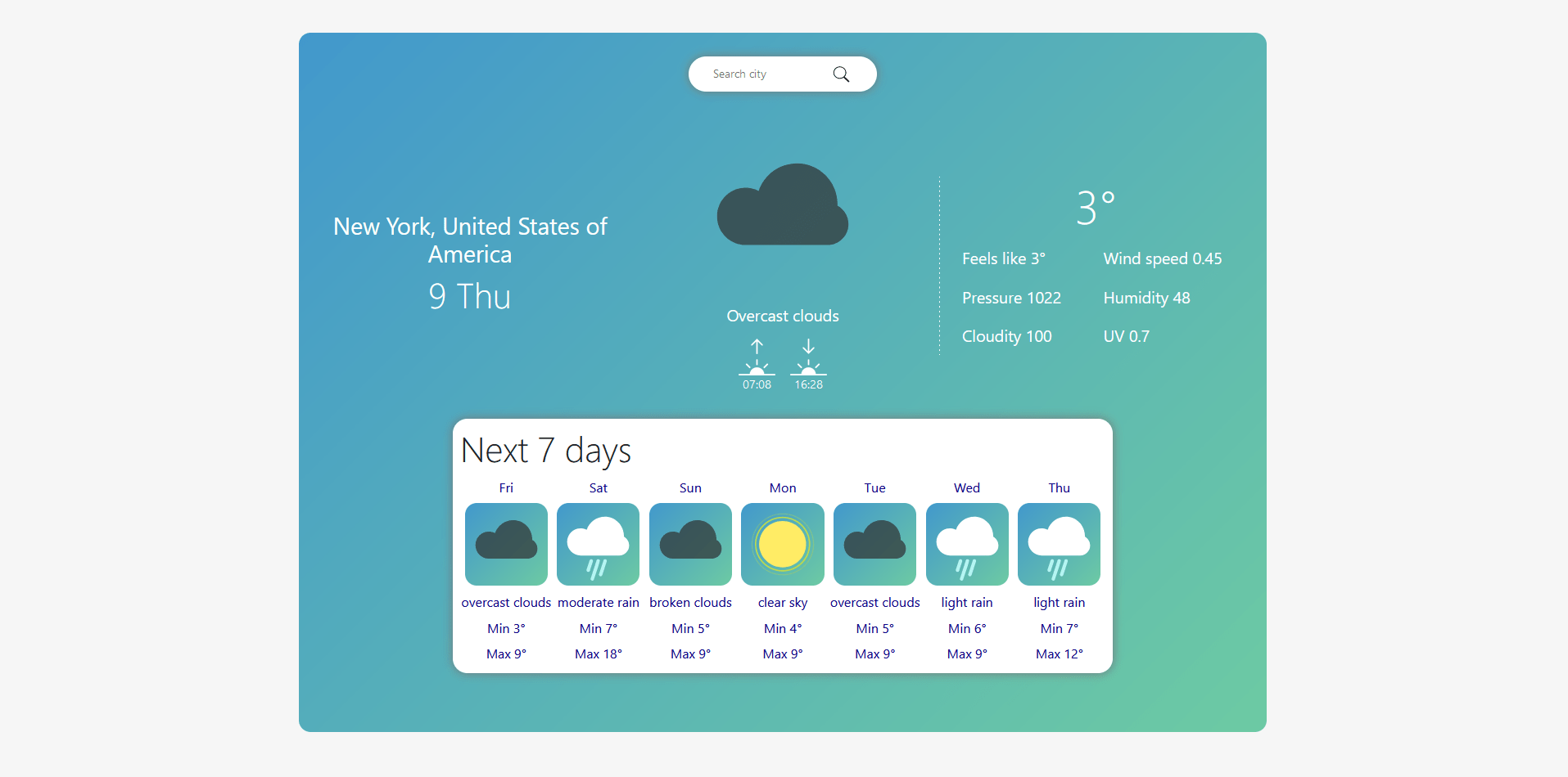 GitHub MelnikIlia/weather_app