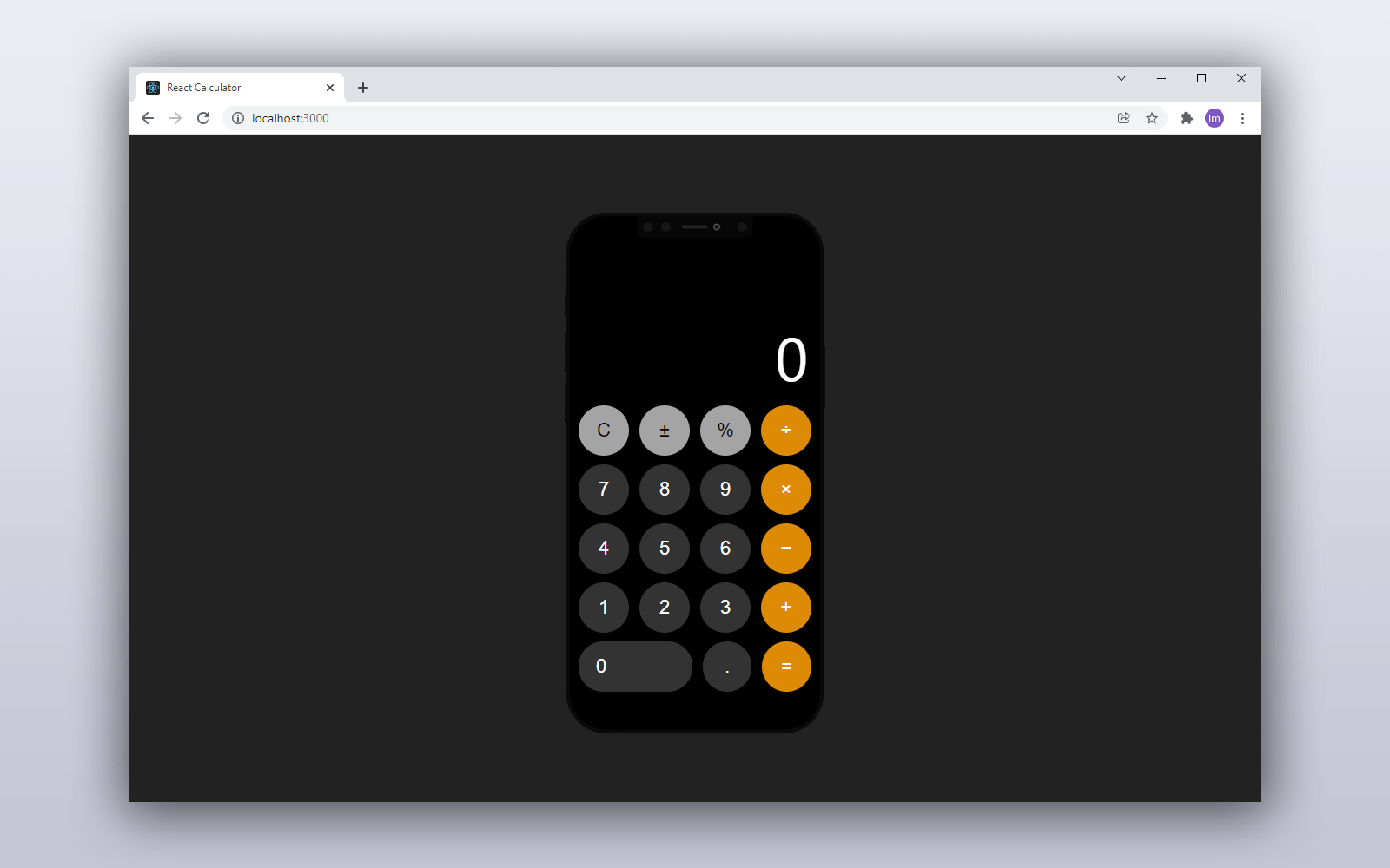GitHub MichaelXF/reactcalculator
