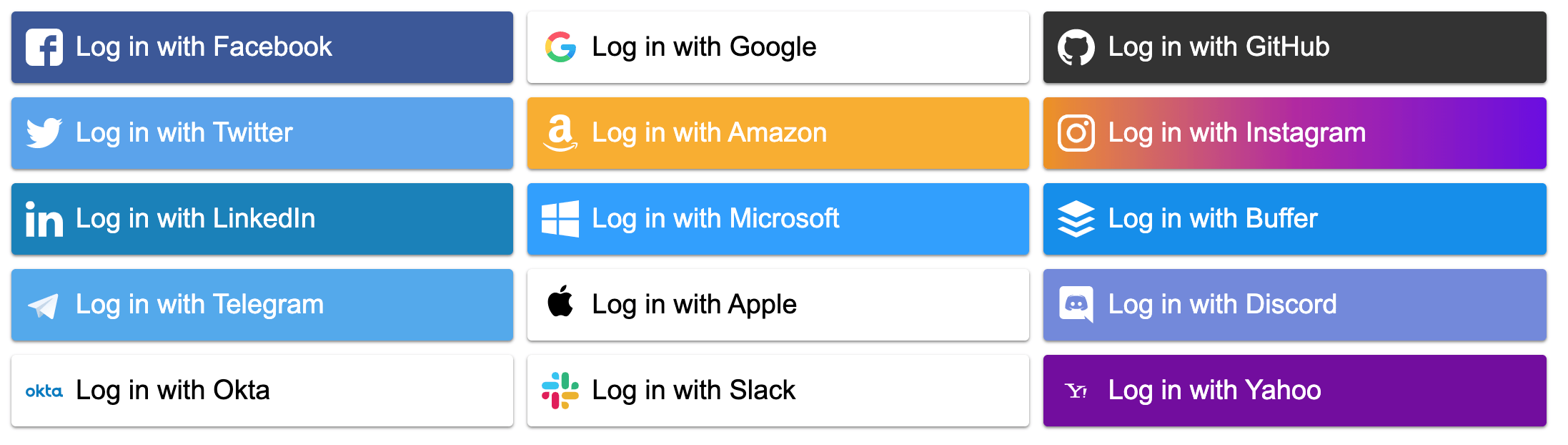 reactsocialloginbuttons npm