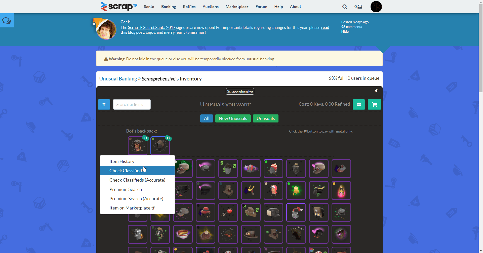 GitHub NetroScript/scrap.tfiteminformation Add Backpack.tf and