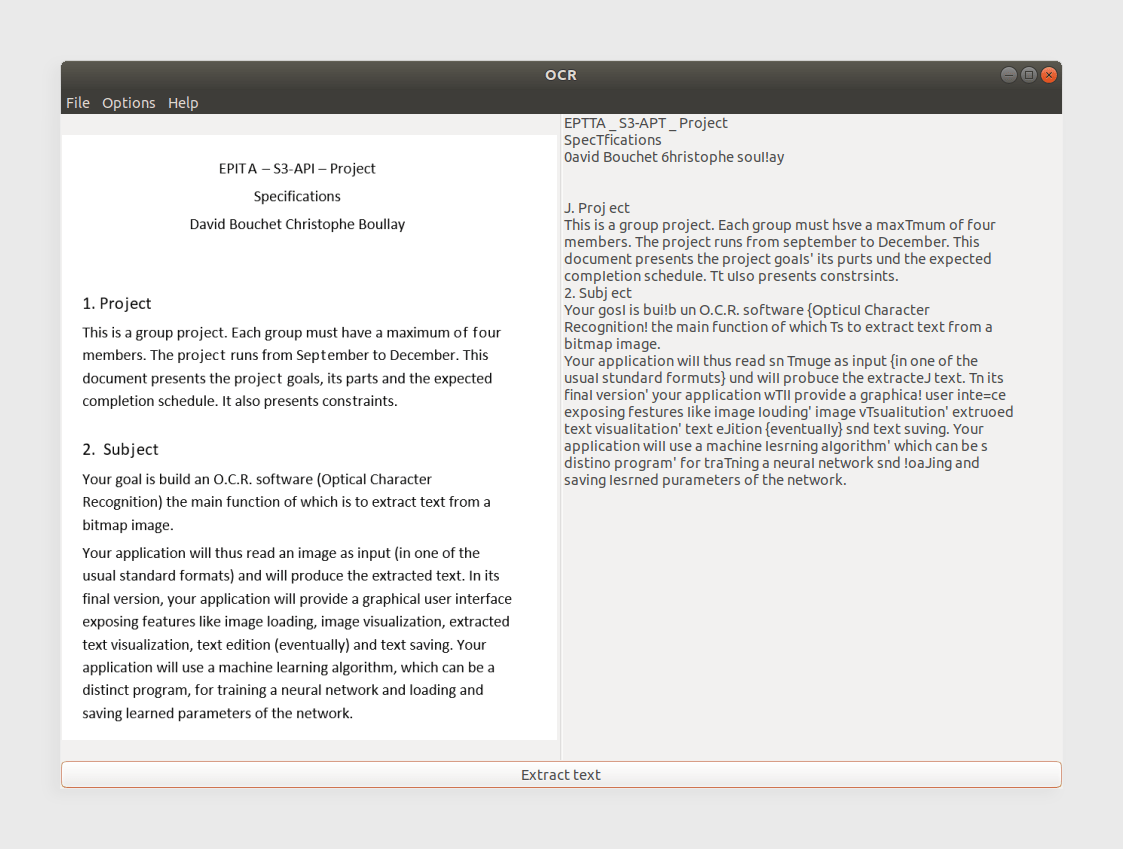 GitHub NoneOfAllOfTheAbove/ocr An Optical Character Recognition