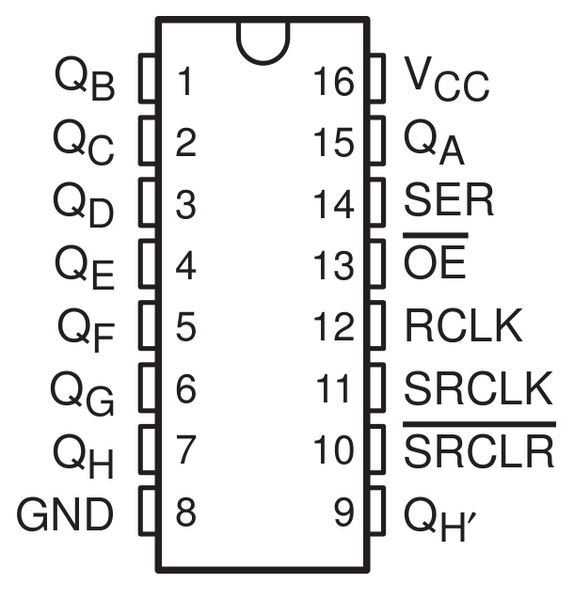 How To Write Shift Register Without Shiftout Code For Arduino