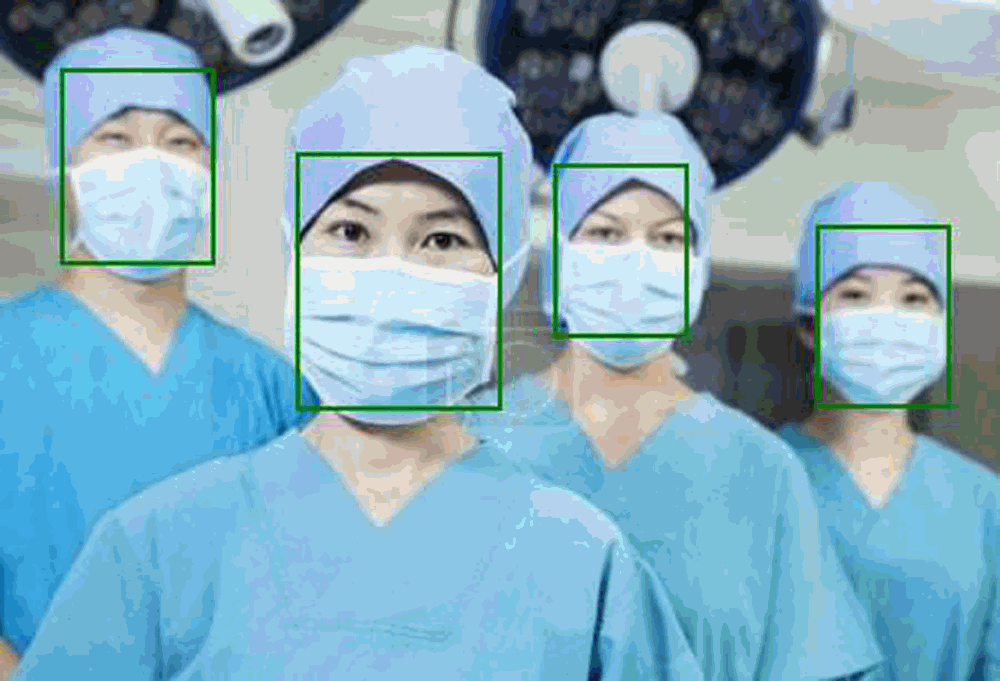 Face Detection Including face detection, mask face detection, multiple