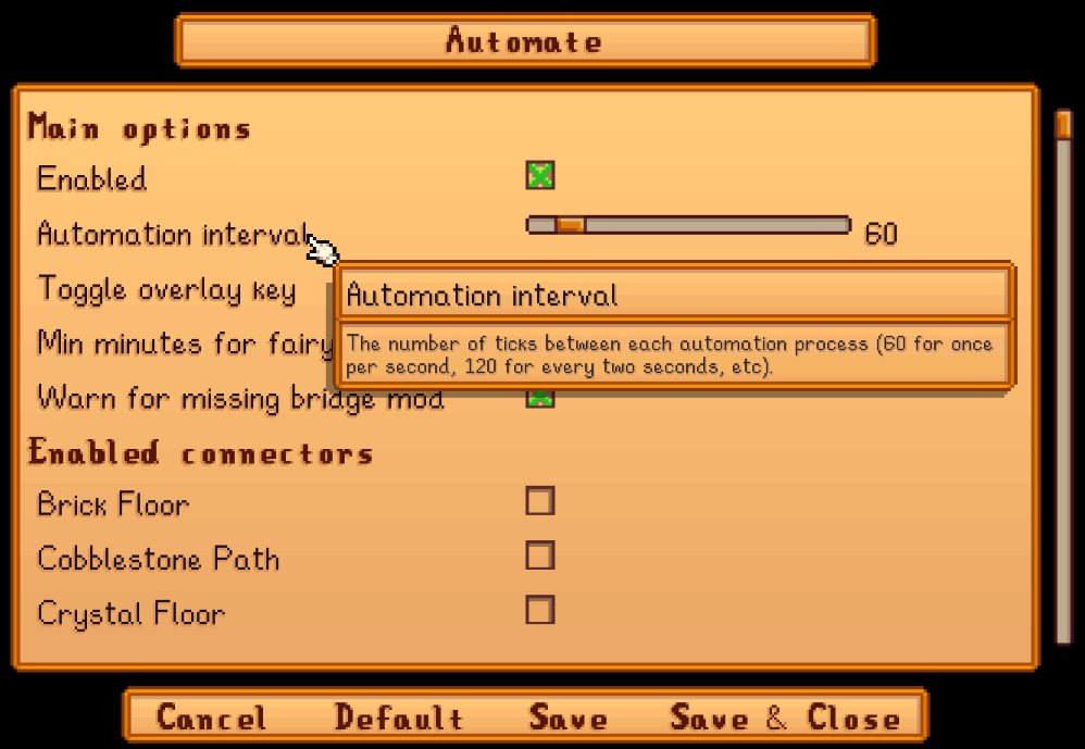 Automate at Stardew Valley Nexus Mods and community