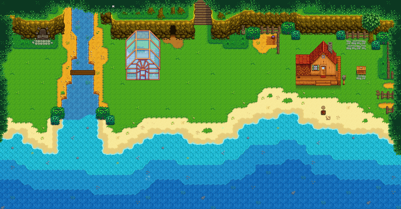 Small Beach Farm Stardew Valley Mods