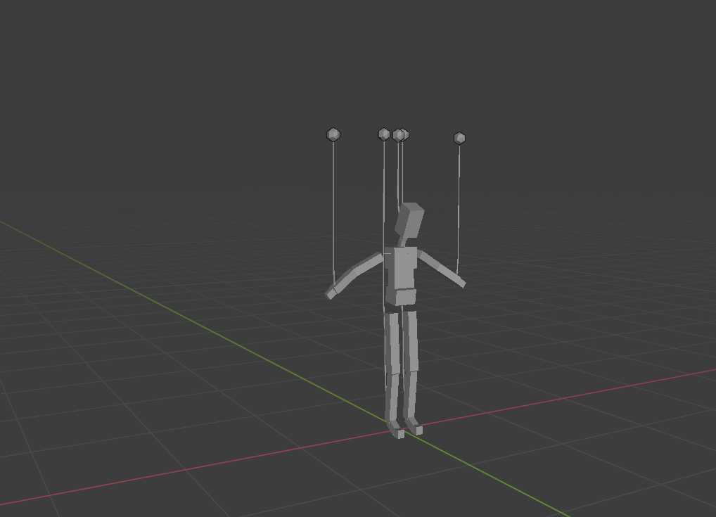 Blender Rigid Body Bones