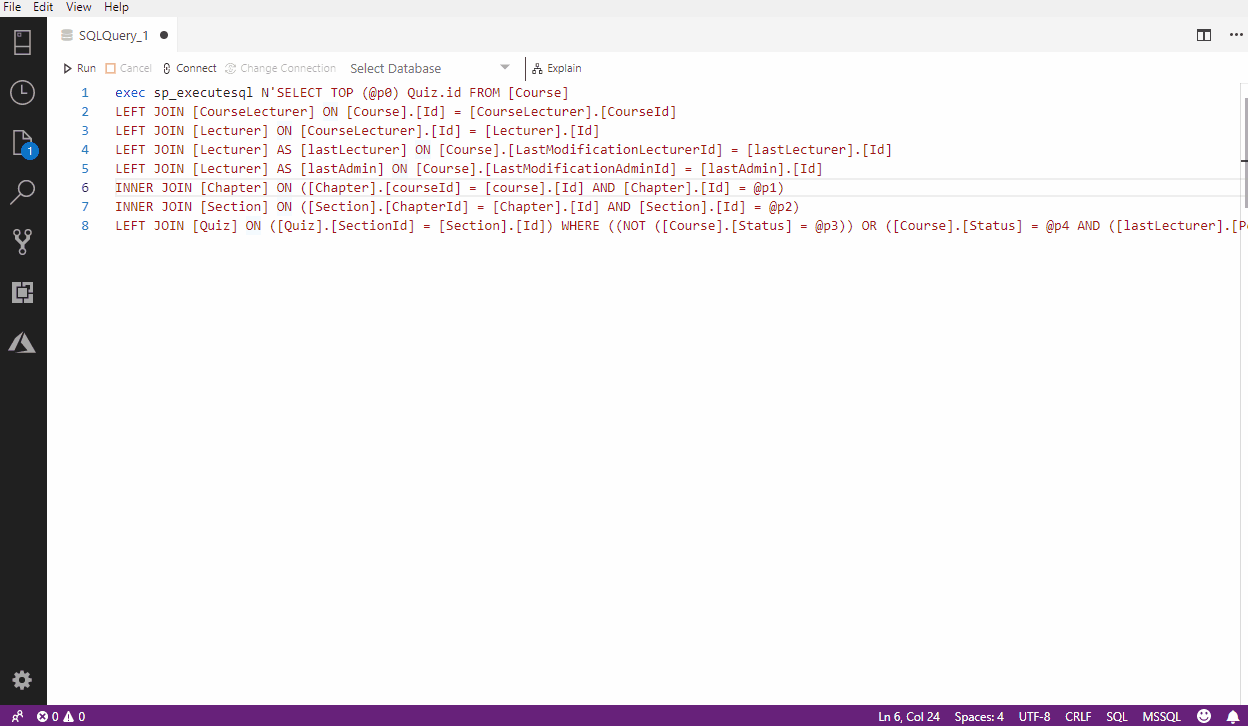 GitHub PejmanNik/sqlopsspexecutesqltosql Convert sp_executesql to sql