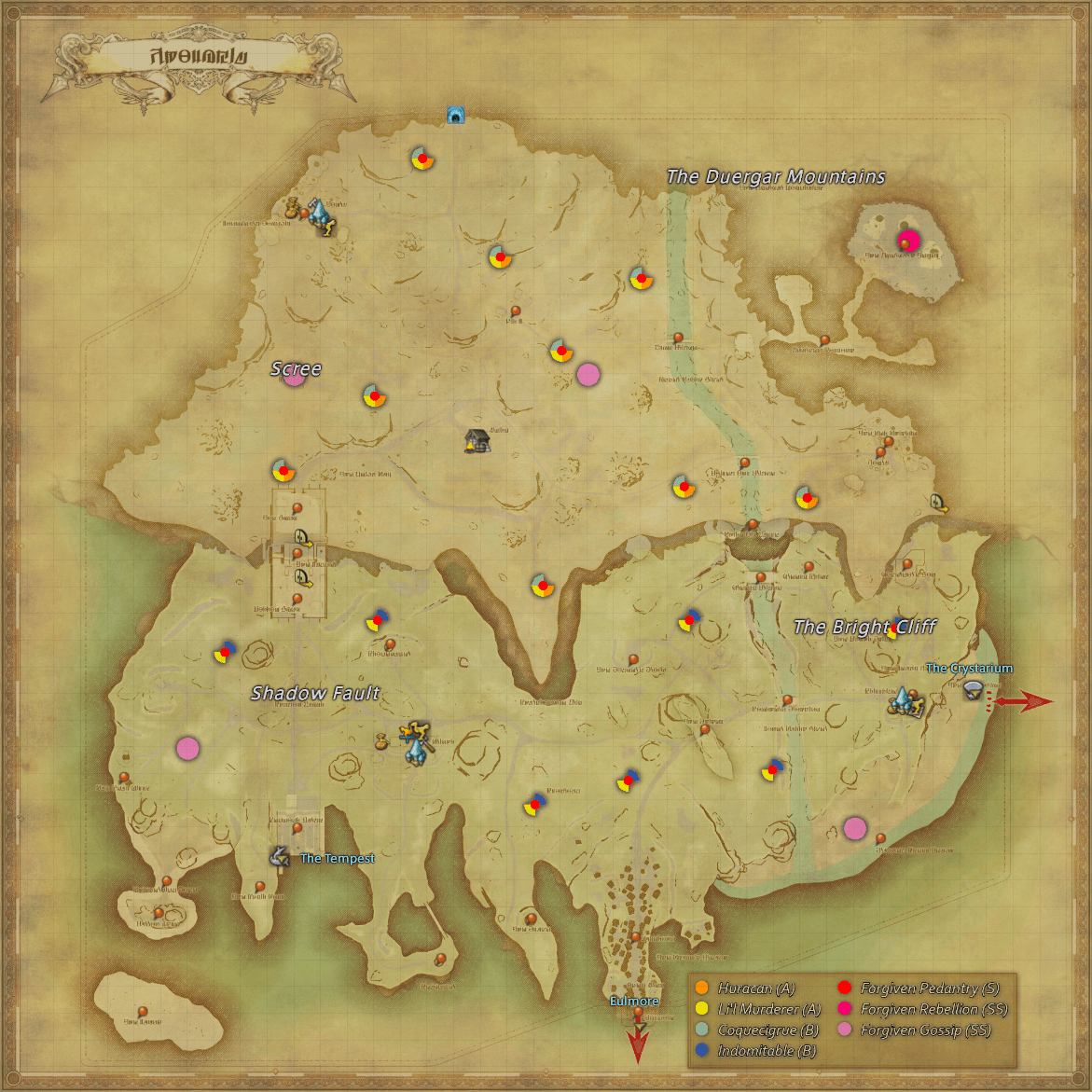 GitHub RKI027/ffxivhuntmaps Annotated Maps modpack
