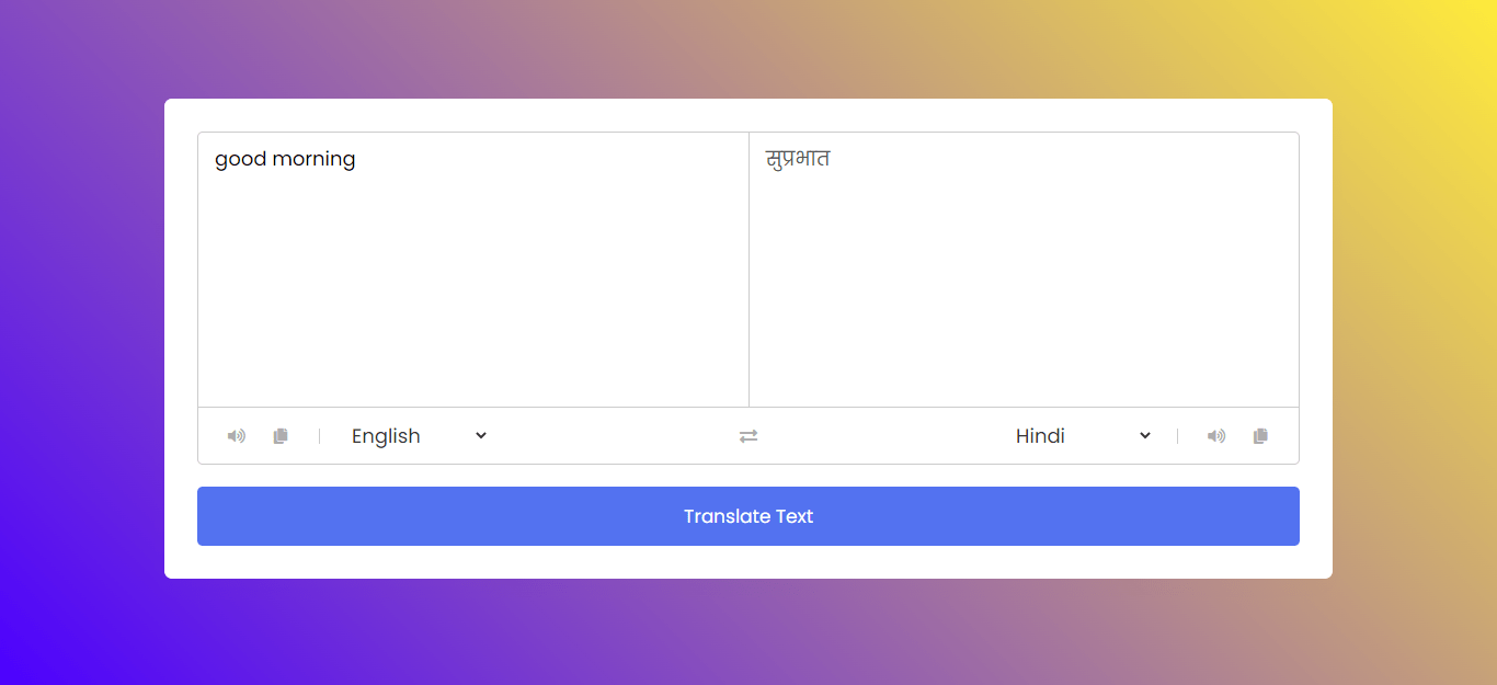 GitHub ReactJsFun/LanguageTranslatorReactJS Language Translator Demo