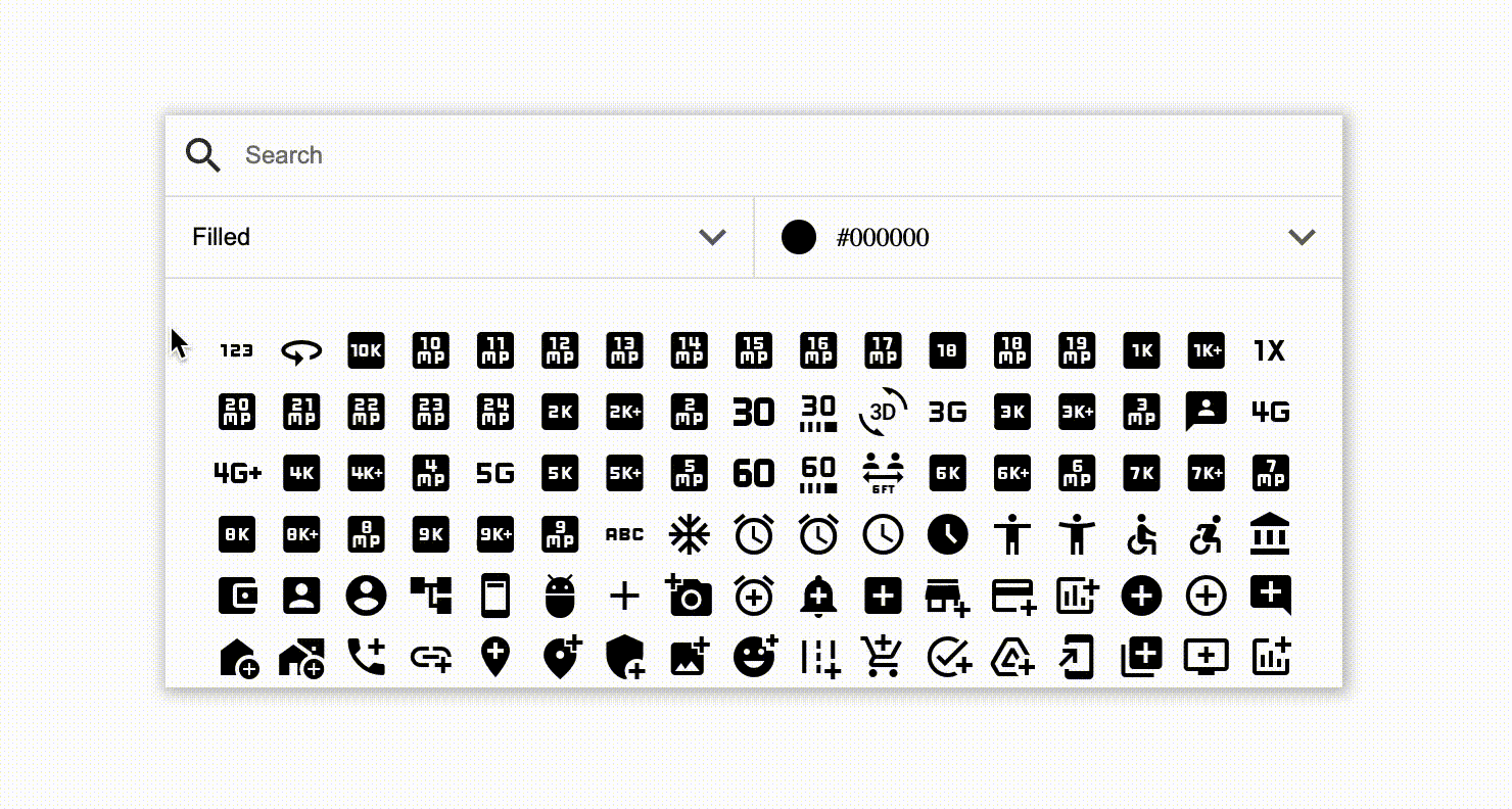 Reactmaterialiconpicker NPM npm.io