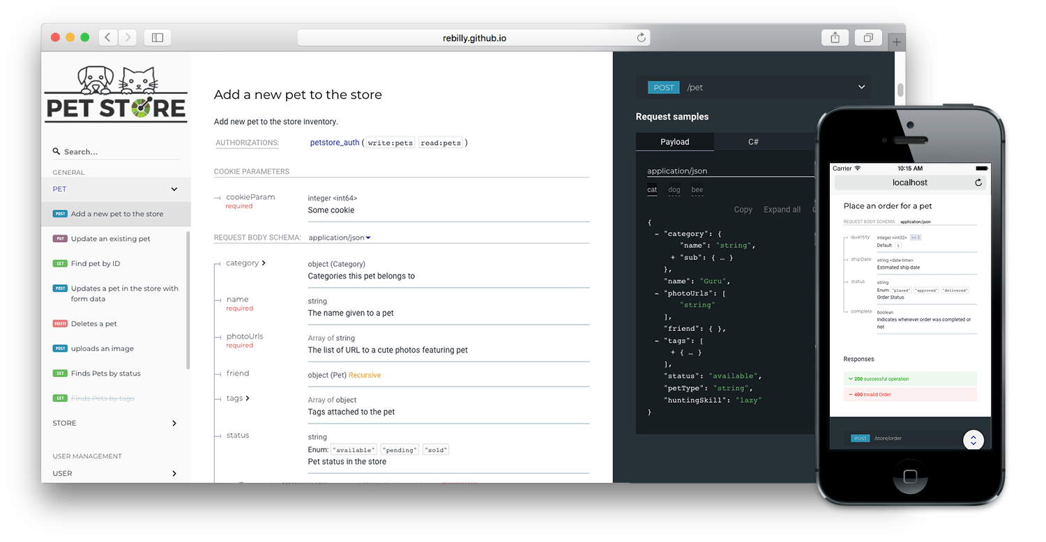 GitHub Redocly/redoc 📘 OpenAPI/Swaggergenerated API Reference