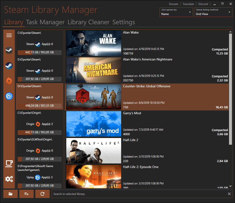 Steam Library