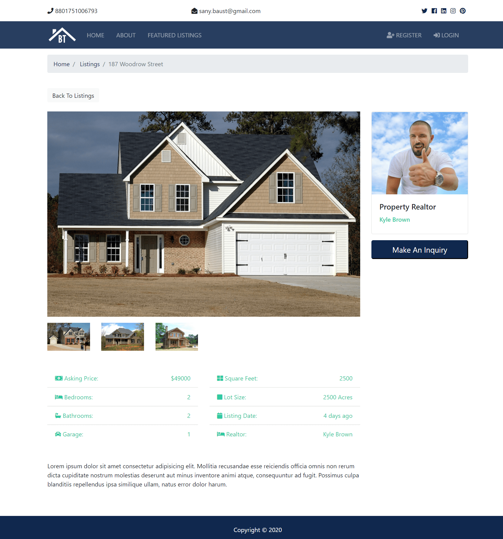 GitHub Sany07/PropertyListingPlatformLaravel A simple real Estate