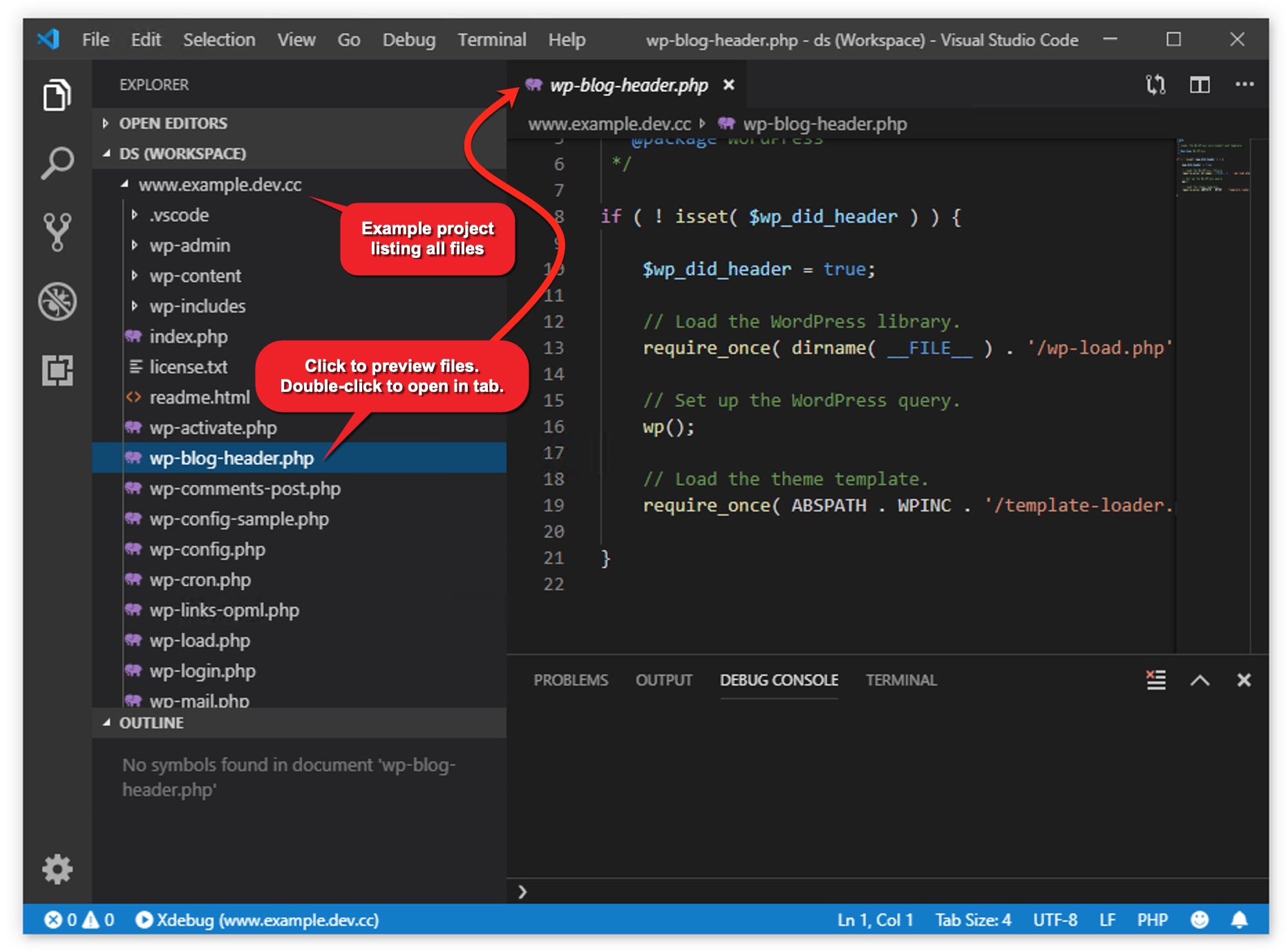 Visual Studio Code For Wordpress QuyaSoft