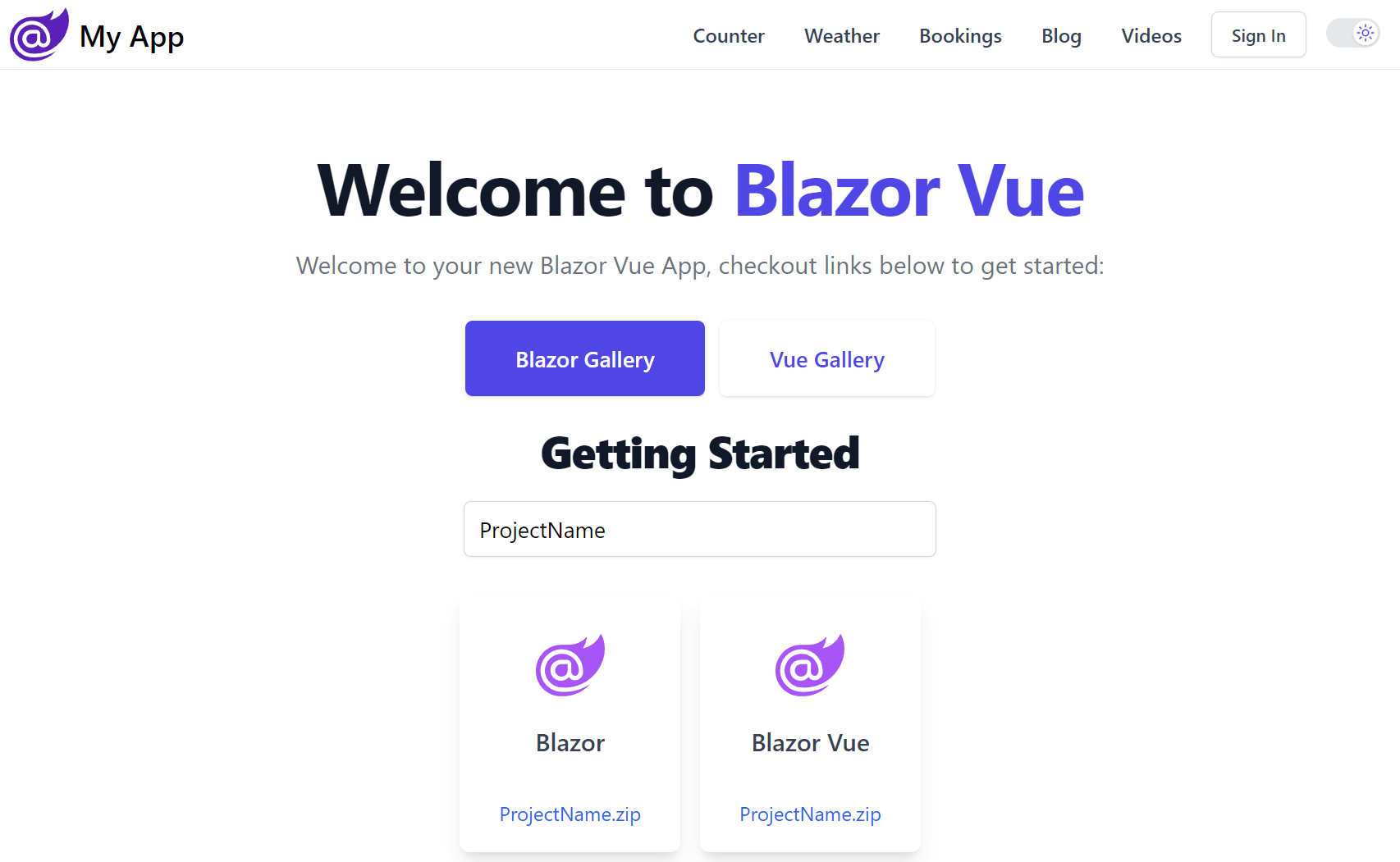 GitHub NetCoreApps/BlazorDiffusionVue Blazor Diffusion with Server