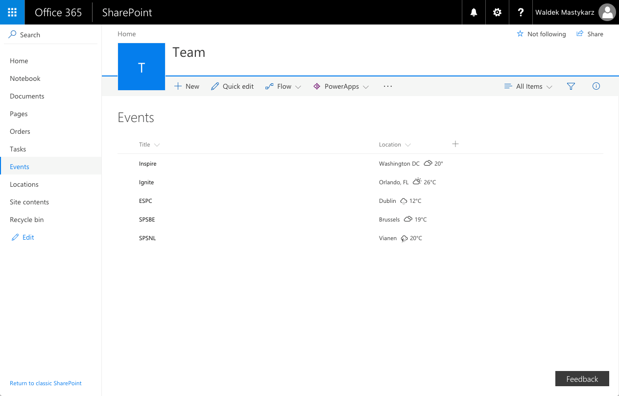 SharePoint Framework extensions samples Waldek Mastykarz