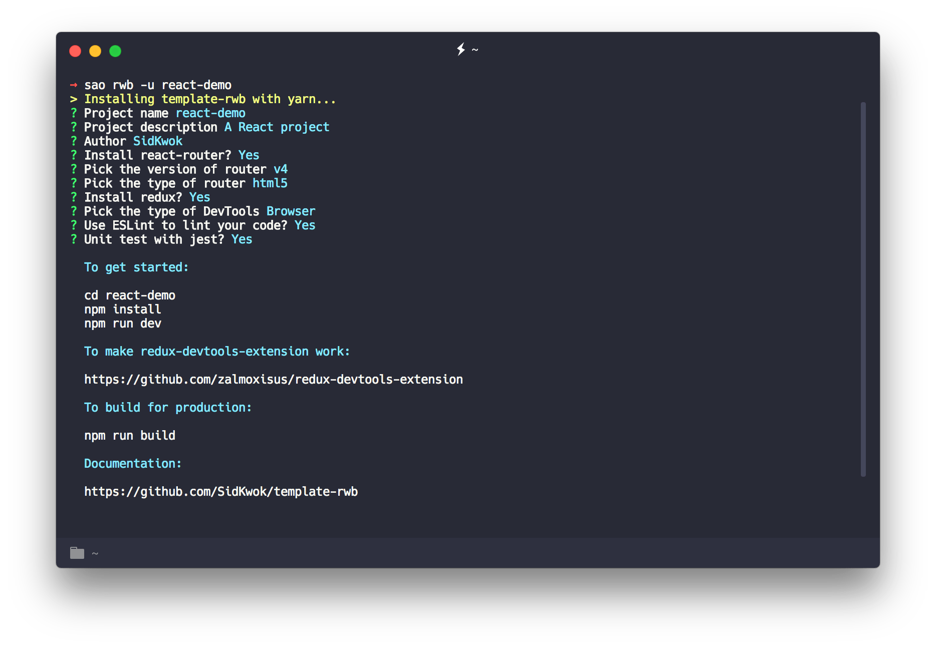 reactwebpackboilerplatefork npm