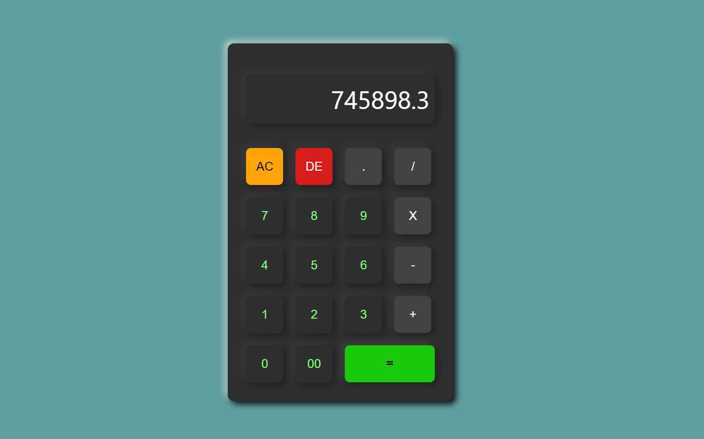 GitHub Siddhantviper/calculator_web_app This is a simple neumorphic