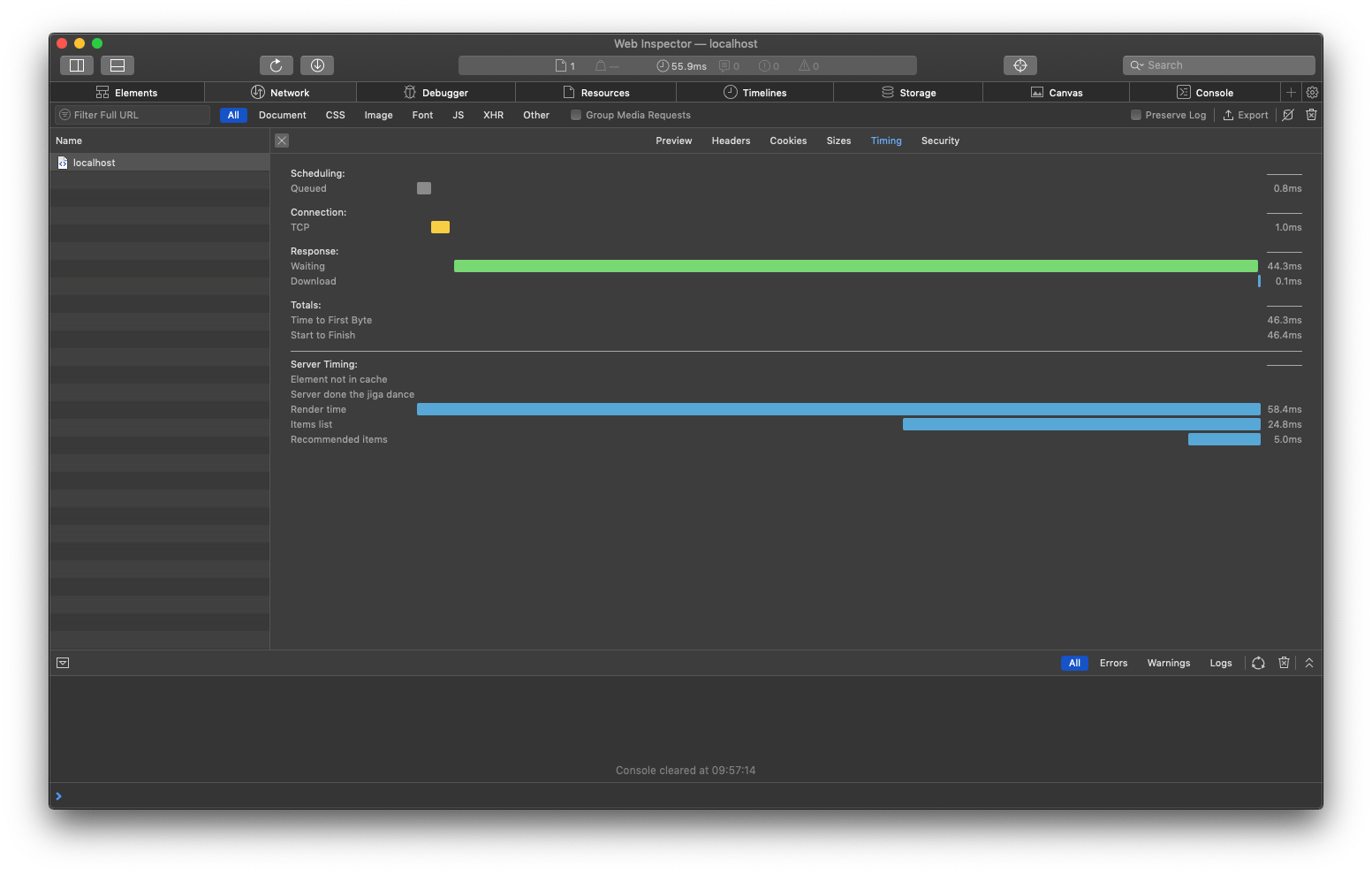 GitHub SilentImp/expressmiddlewareheadersservertiming Middleware