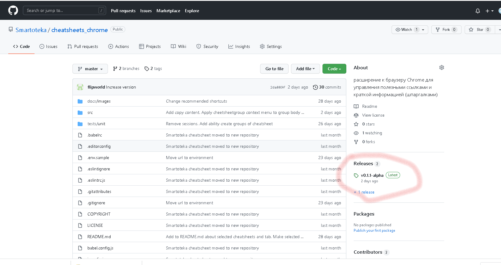 GitHub Smartoteka/cheatsheets_chrome Chrome extension for knowledge