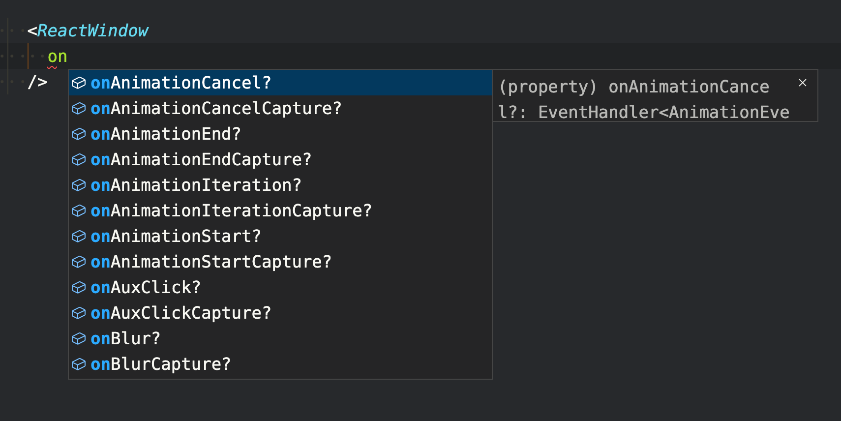 stanko/reactwindow npm