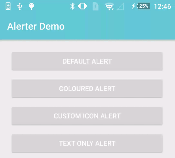 Alerter An Android Alerting Library codeKK AndroidOpen Source site