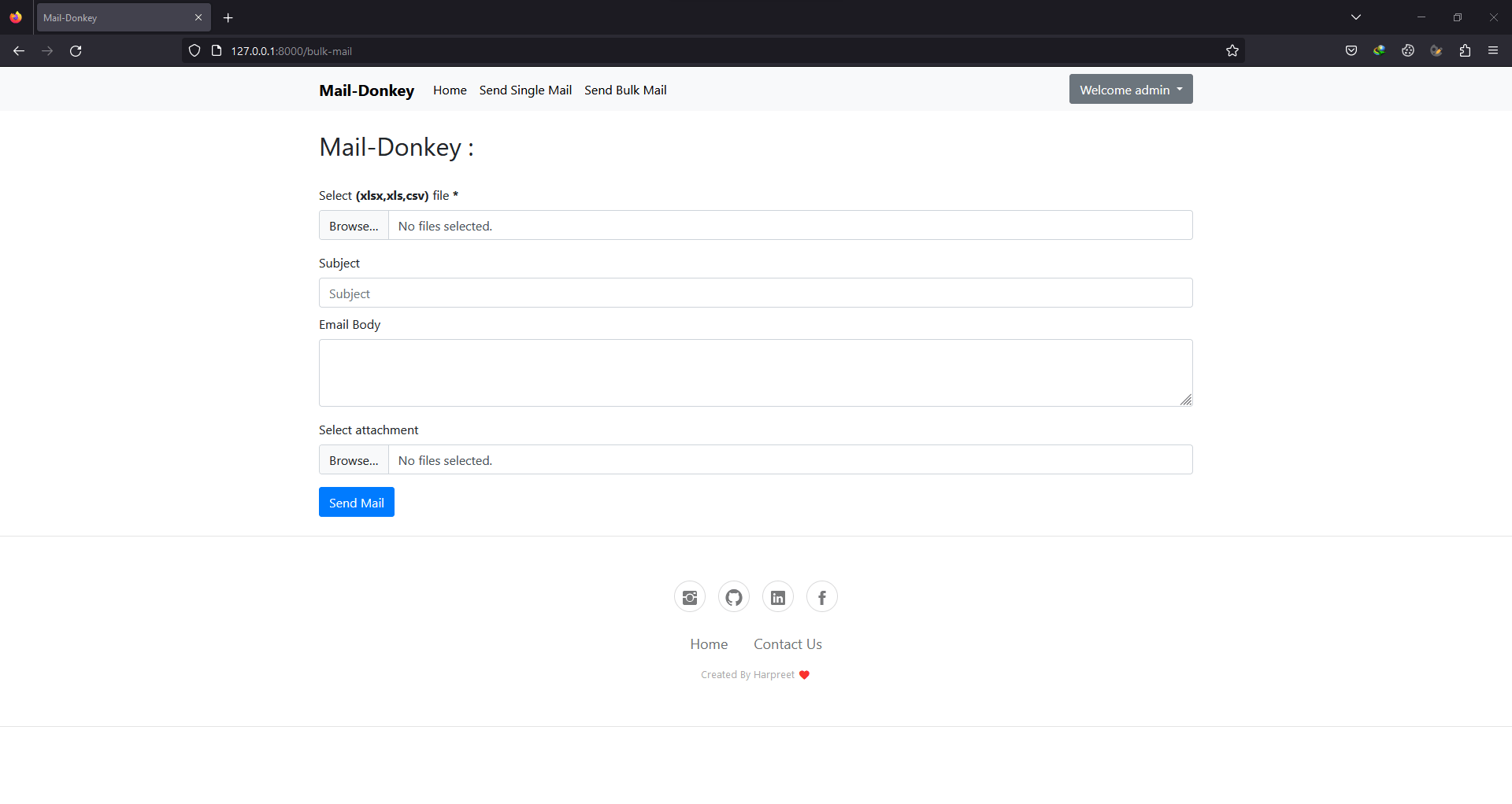 GitHub TechieHarpreet/PythondjangoBulkEmailSenderwithmultipleattachment Pythondjango
