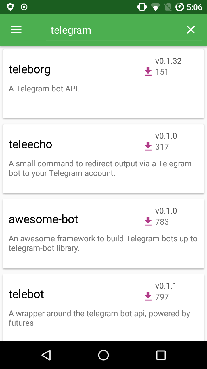 GitHub BW155/cratesioandroid