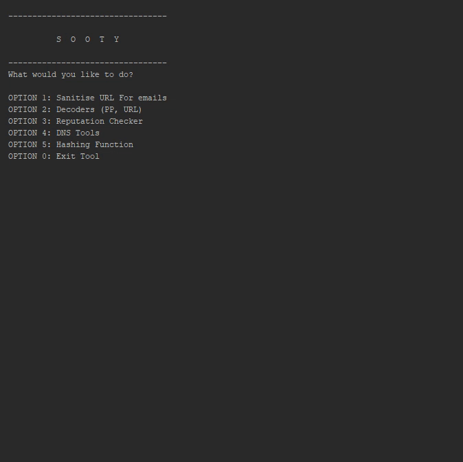 Sooty v1.2 released. New Features include reputation checks for
