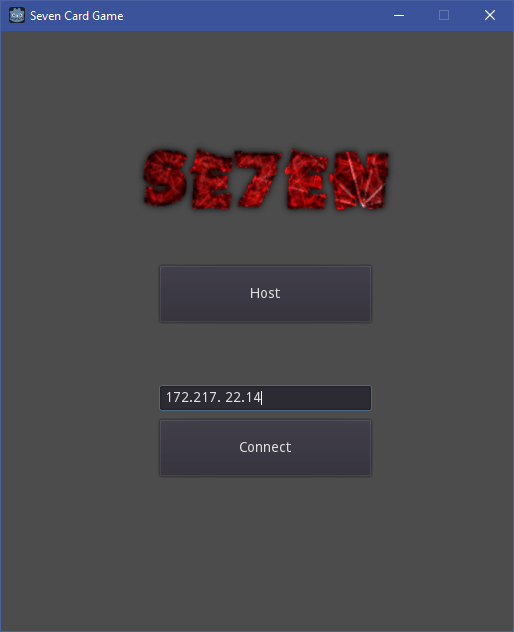 Seven Card Game Godot