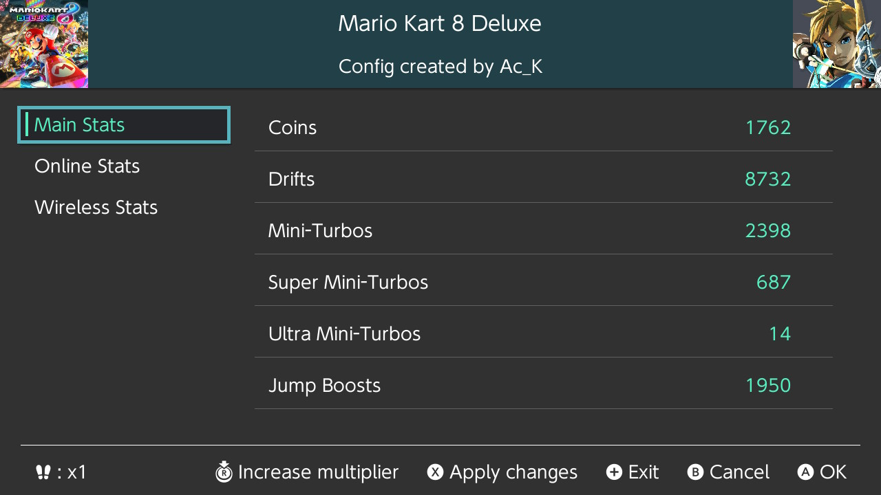 EdiZon A save file editor, cheat manager, cheat engine and save