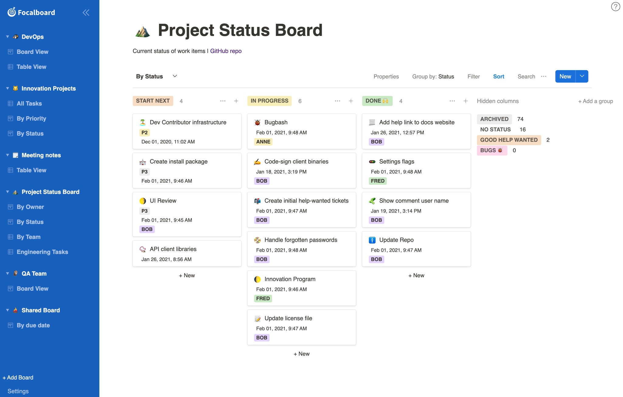 [Focalboard] Project management tool Apps YunoHost Forum