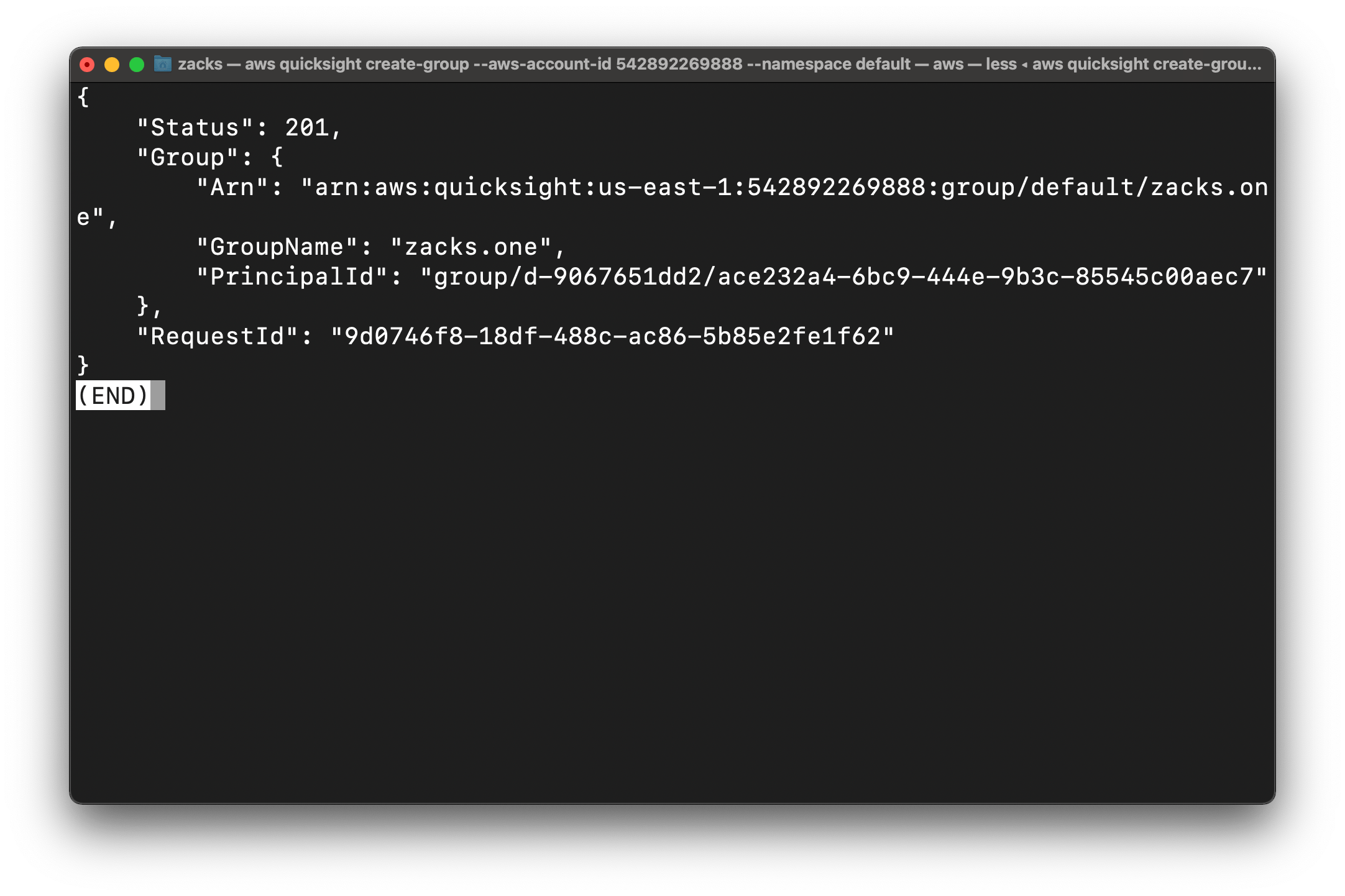 AWS QuickSight Lab | Zacks Blog