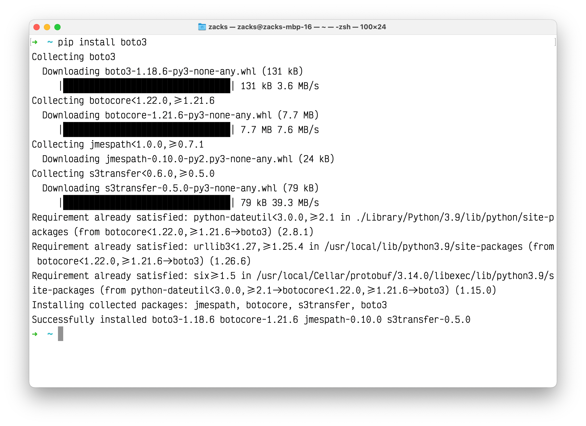 AWS Boto3 Zacks Blog