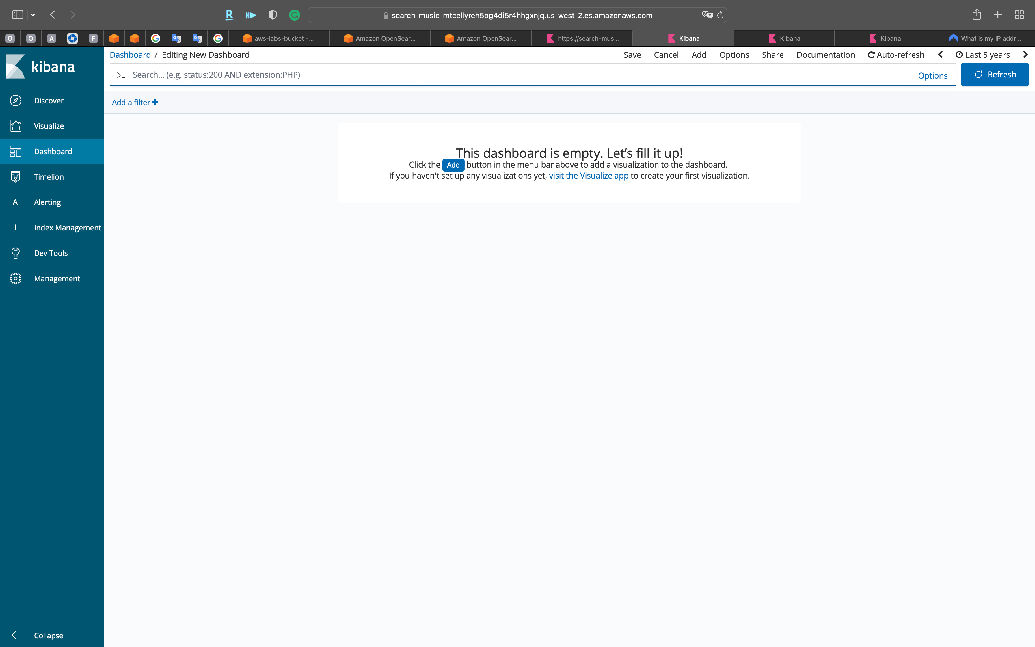 AWS Elasticsearch Service Lab Zacks Blog